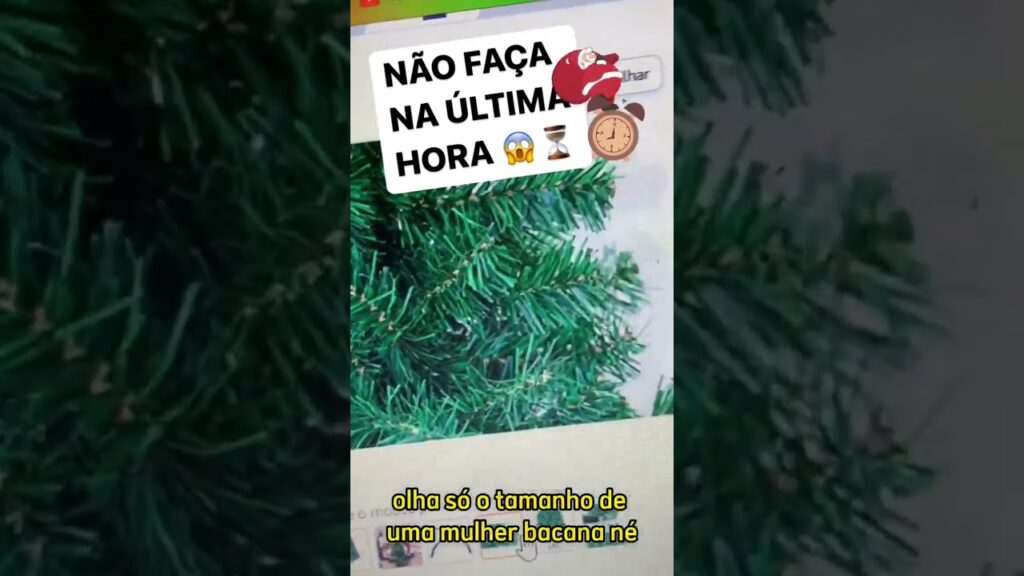 Não façam de última hora #shorts #2022 #curiosidades #natal