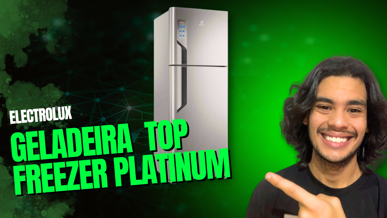 Geladeira/Refrigerador Top Freezer 474L Platinum (TF56S) da Electrolux