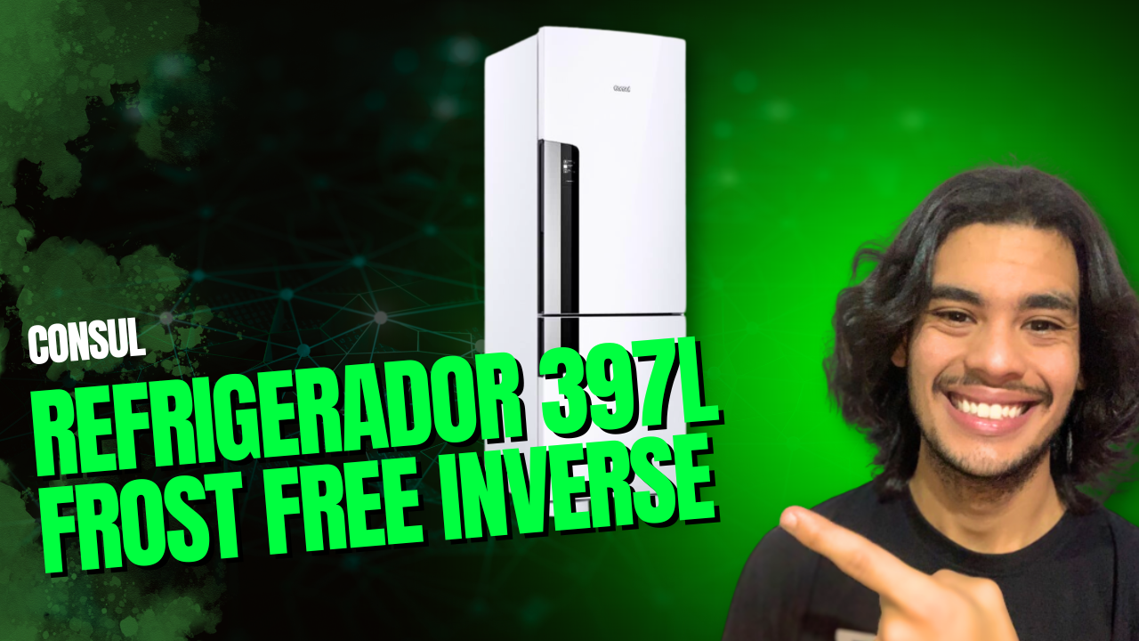 Refrigerador 397L 2 Portas Frost Free Inverse 220 Volts