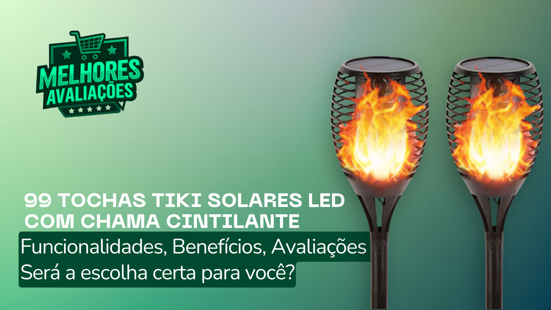 Luzes Solares ao Ar Livre