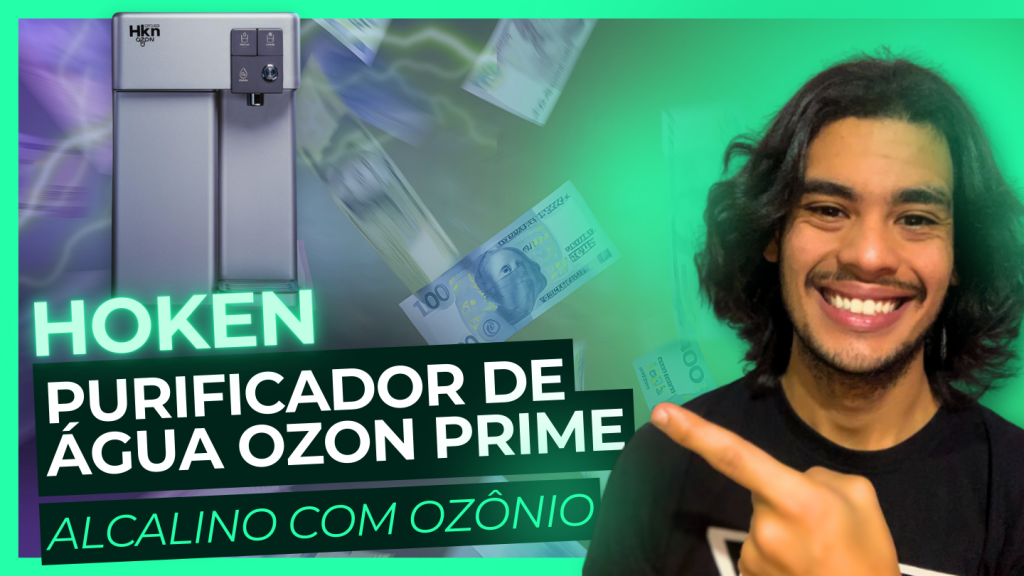 Purificador de Água CPD23 Hoken Ozon Prime Alcalino