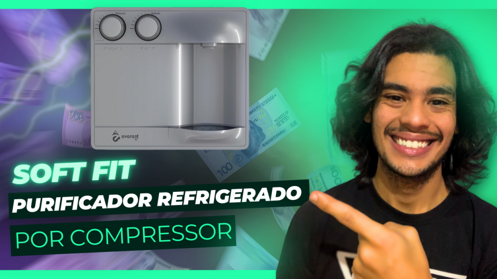 Purificador de água refrigerado por compressor Soft Fit